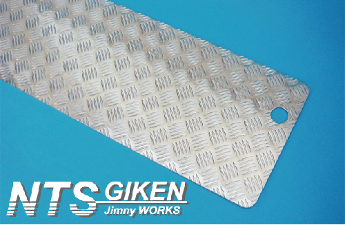 ジムニー【幌車】用アルミ縞板製リアゲートインナーパネル◆適用車種:SJ30,SJ40,JA71,JA,51,JA11