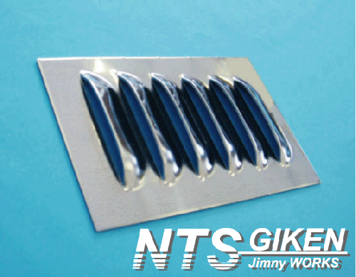 ジムニー用ステンレス製サイドエアーインテーク 適用車種:SJ30SJ40JA71JA51JA11JB31