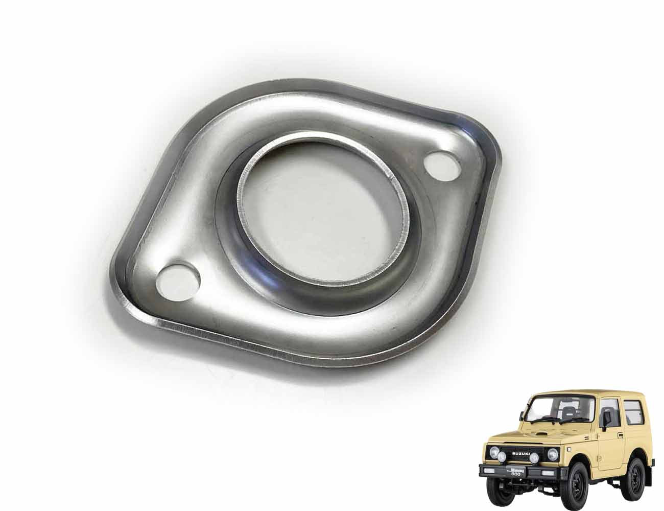 ジムニー【JA11用】マフラーフランジ（ステンレス2ミリ製プレス成型品