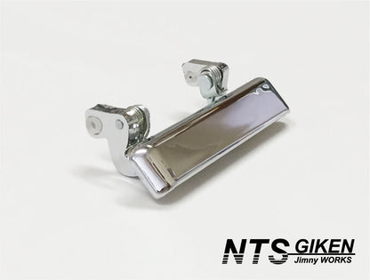 【2個（運転席・助手席）】メッキ・アウトサイド・ドアハンドル（ドアノブ）