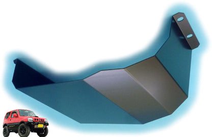 ジムニーJB23用ハイテン鋼製燃料タンクガード(黒塗装済み)