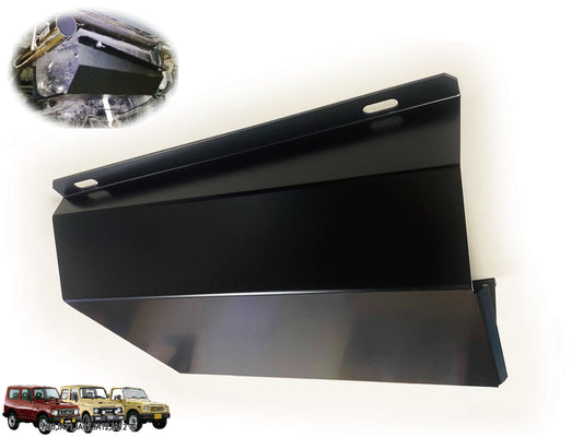 高強度鋼3ミリ厚・ジムニー用タンクガード【黒塗装済み】適用車種:SJ30SJ40JA71JA51JA11JB31JA12JA22JB32