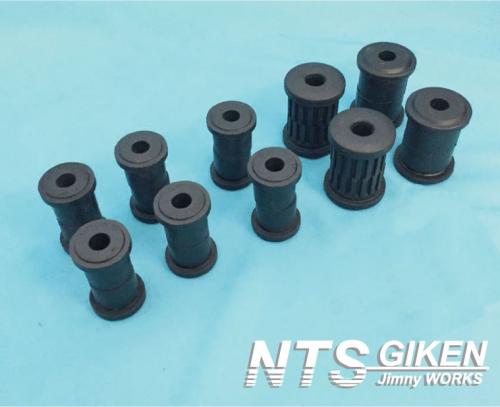 ジムニー用リーフスプリング(2インチアップ用)全ブッシュ付き! 適用車種:SJ10SJ30SJ40JA71 JA51JA11JB31