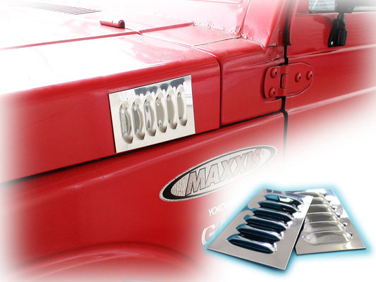 ジムニー用ステンレス製サイドエアーアウトレット 適用車種:SJ30SJ40JA71JA51JA11JB31