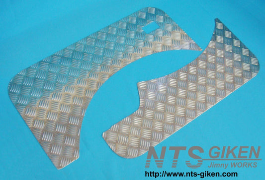 ジムニー【バン】用アルミ縞板製リアインナーパネル◆適用車種:SJ30,SJ40,JA71,JA,51,　JA11,JB31,JA12,JA22