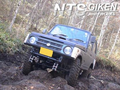 強度計算書付き!ジムニー用ブーメランロングシャックル(1個) 適用車種:SJ10SJ30SJ40JA71 JA51JA11JB31