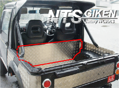 ジムニー【幌車】用フロント・リア仕切りパネル◆適用車種:SJ30,SJ40,JA71,JA,51,JA11,JA12