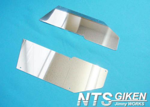 ジムニー用ステンレス製リアコーナープレート/リアコーナーパネル 適用車種:SJ30JA71JA11JA12JA22