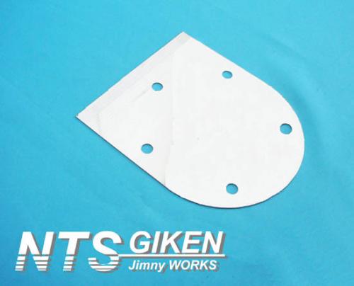 ジムニー用ステンレス製・背面パネル（スペアタイヤプレート） 適用車種:SJ30JA71JA11等