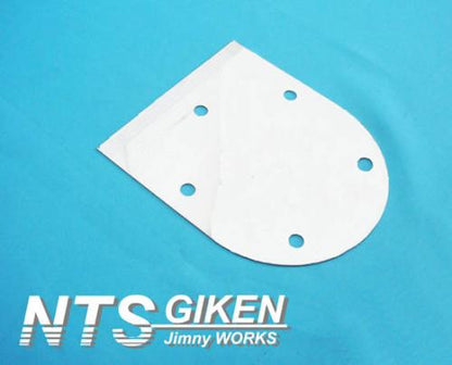 ジムニー用ステンレス製・背面パネル（スペアタイヤプレート） 適用車種:SJ30JA71JA11等