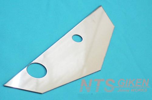 ジムニー【幌車】用ステンレス製ワイパーマウント補強プレートType11 適用車種:JA71(一部車種),JA51(一部車種),JA11,JB31