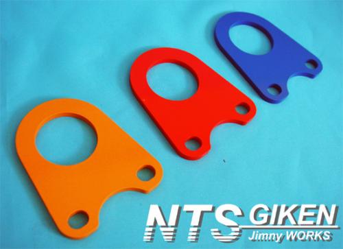 ジムニー用フロント牽引フック曲げ無しタイプ(青色)　適用車種:SJ30JA71JA11JA12JA22