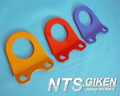 ジムニー用牽引フック曲げ有りタイプ(青色)　適用車種:SJ30JA71JA11JA12JA22