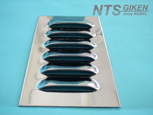 ジムニー用ステンレス製サイドエアーアウトレット 適用車種:SJ30SJ40JA71JA51JA11JB31