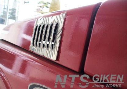 ジムニー用アルミ縞板製サイドエアーアウトレット 適用車種:SJ30SJ40JA71JA51JA11JB31