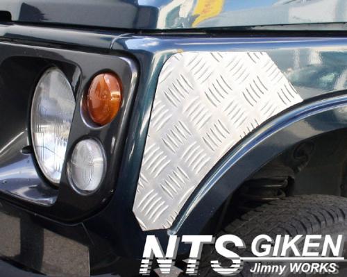 ジムニー用フロントコーナーガード 適用車種:JA12,JA22