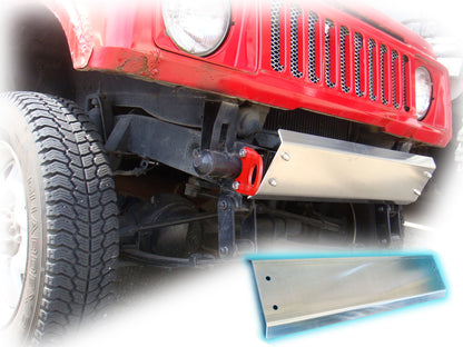 ジムニー用アルミ製(4mm厚)スキッドフロントバンパー適用車種:SJ30,SJ40,JA71,JA,51, JA11,JB31,JA12,JA22