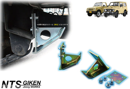 ジムニー用ピボットガード 適用車種:SJ30,JA71,JA11等のリーフ車