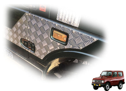 ジムニー用フロント・クォーターガード 適用車種:JA22（12）